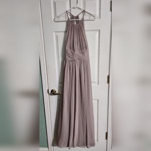 Grey Bridesmaid Dress